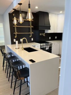 Kitchen cabinets