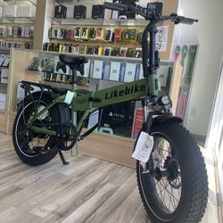 Green Modern Ebike 20Mph City Fun Electric Bicycle ($100 Is The Initial Payment To Finance) Read Description 
