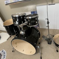 Dum Set (5 Piece PDP Center Stage) With Cymbals