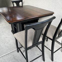 Mesa  con 3 sillas table with 3 chairs make ur offer