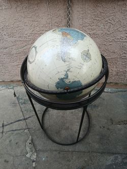 Vintage World Globe 