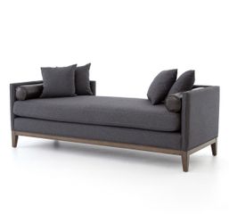 Gray Upholstered Couch