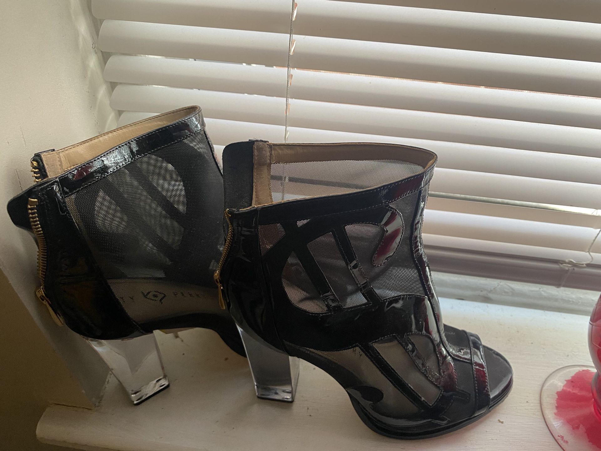 KATY PERRY PEEP TOE RICHIE BOOT