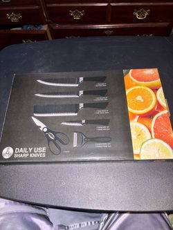 6-Piece Knife Set-New
