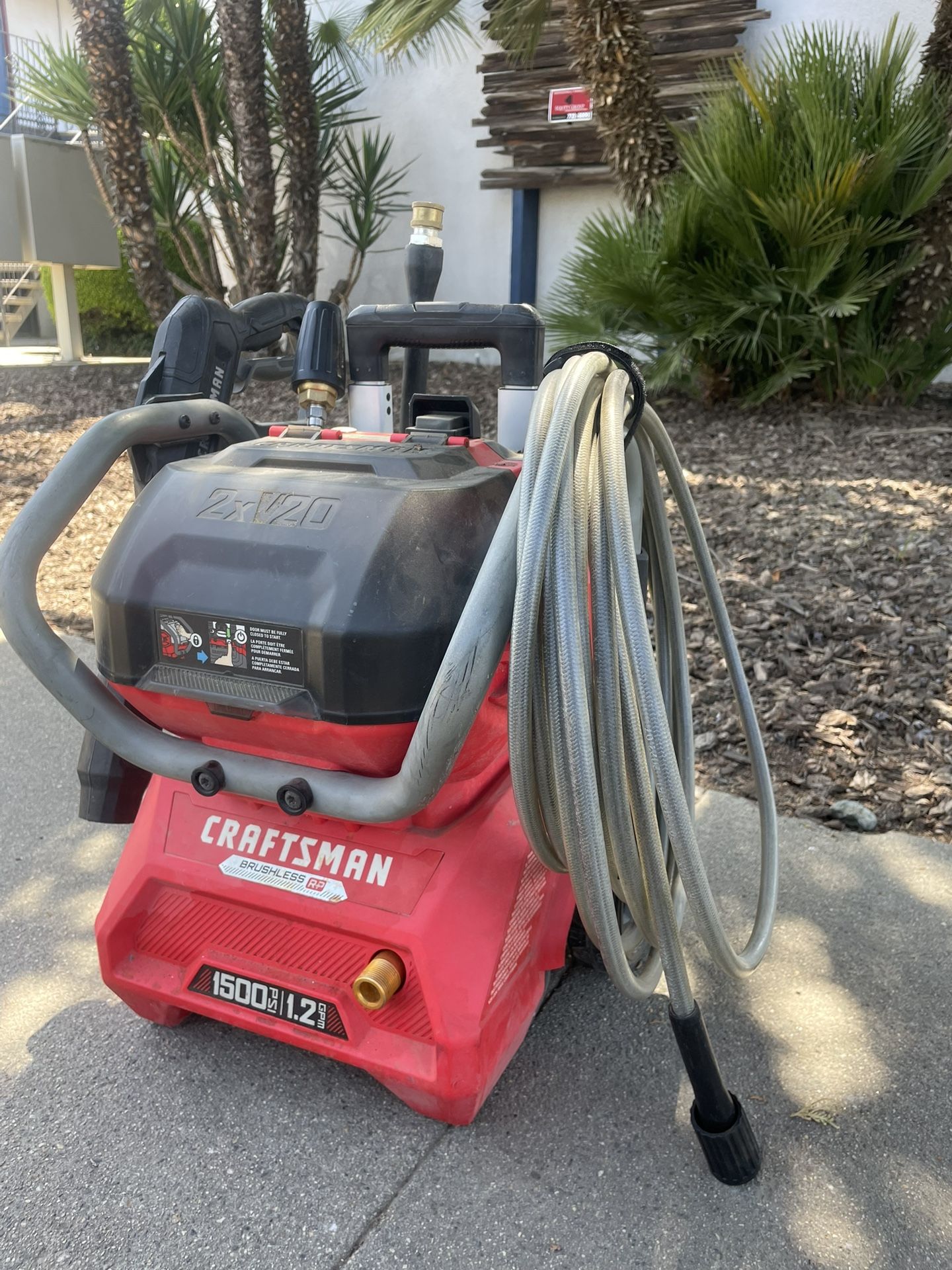 Craftsman 1500 Psi 1.2 GPM Brushless V20 Pressure Washer