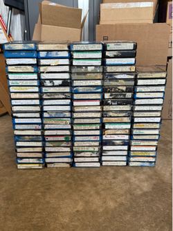 UNTESTED / AS IS - Lot of 96 NAB Broadcast Cartridges Carts Various Lengths