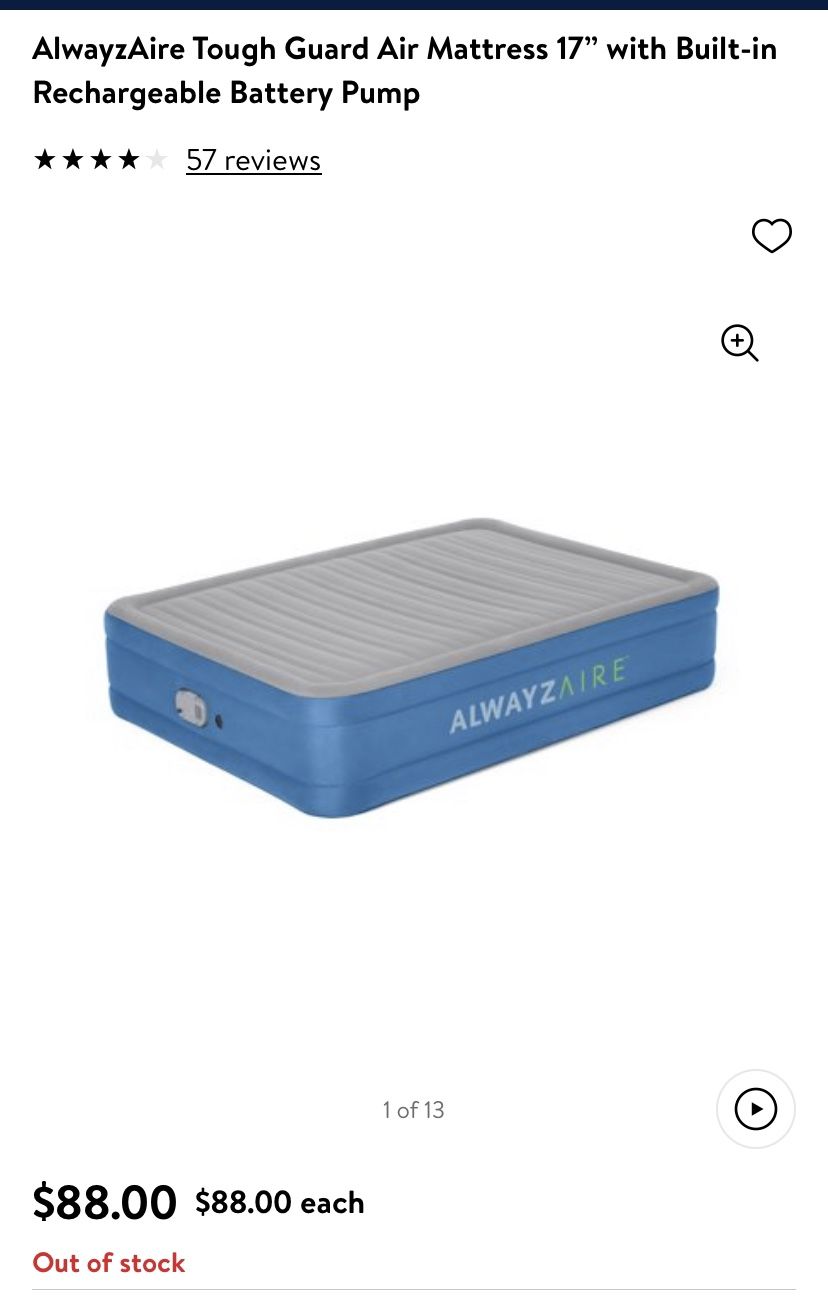 Air Mattress With Pump