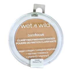 🌿 Wet n Wild BareFocus Clarifying Finishing Powder – Medium/Tan (New & Sealed)