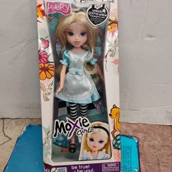 Rare Moxie Girlz Alice in Wonderland Avery fashion doll by MGA Entertainment.