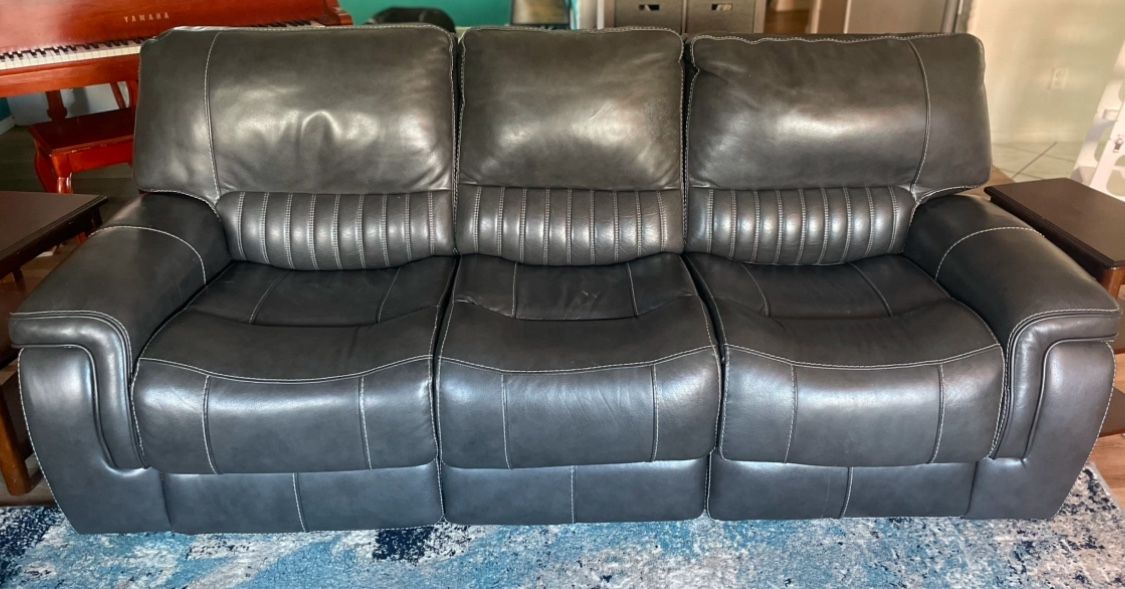 Leather Couch