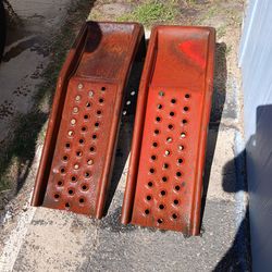 Heavy Duty Vehicle Work Ramps