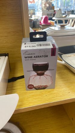Rabbit Wine Aerator with Stand