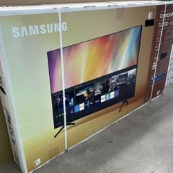 65” Samsung Crystal UHD 4K Smart Tv