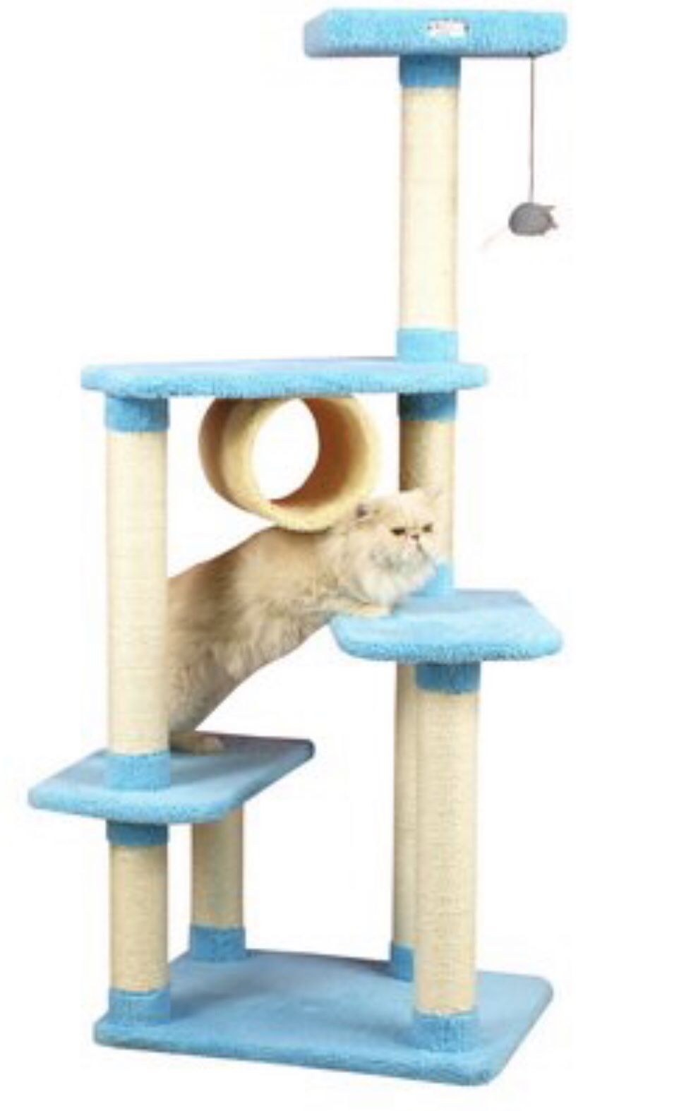 Cat tower sky blue - unopened box