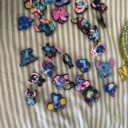 Stitch Croc Charms