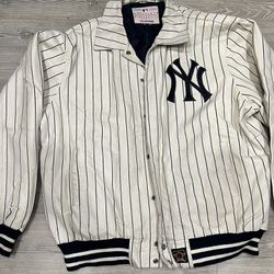 New York Yankees jacket size 3X 100% Leather 