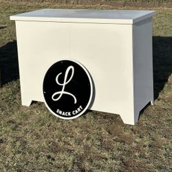 Collapsible Charcuterie Cart: Wedding, Pancake & Coffee Bar 