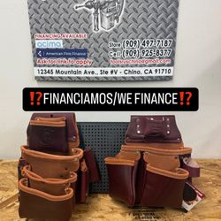 5089 OCCIDENTAL LEATHER Seven Bag Framer Set(SOLO POUCHES)**(FINANCIAMOS/WE FINANCE)**
