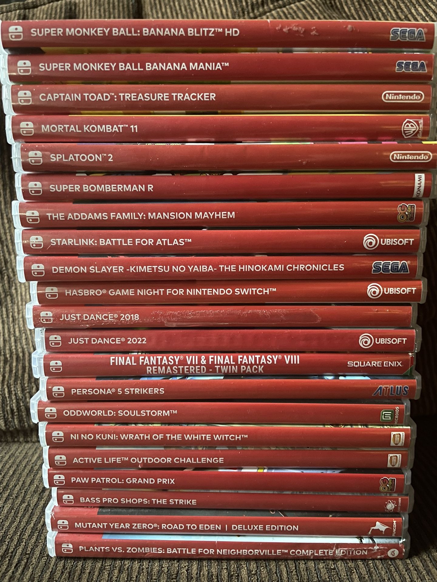 (21) Nintendo Switch  GAMES