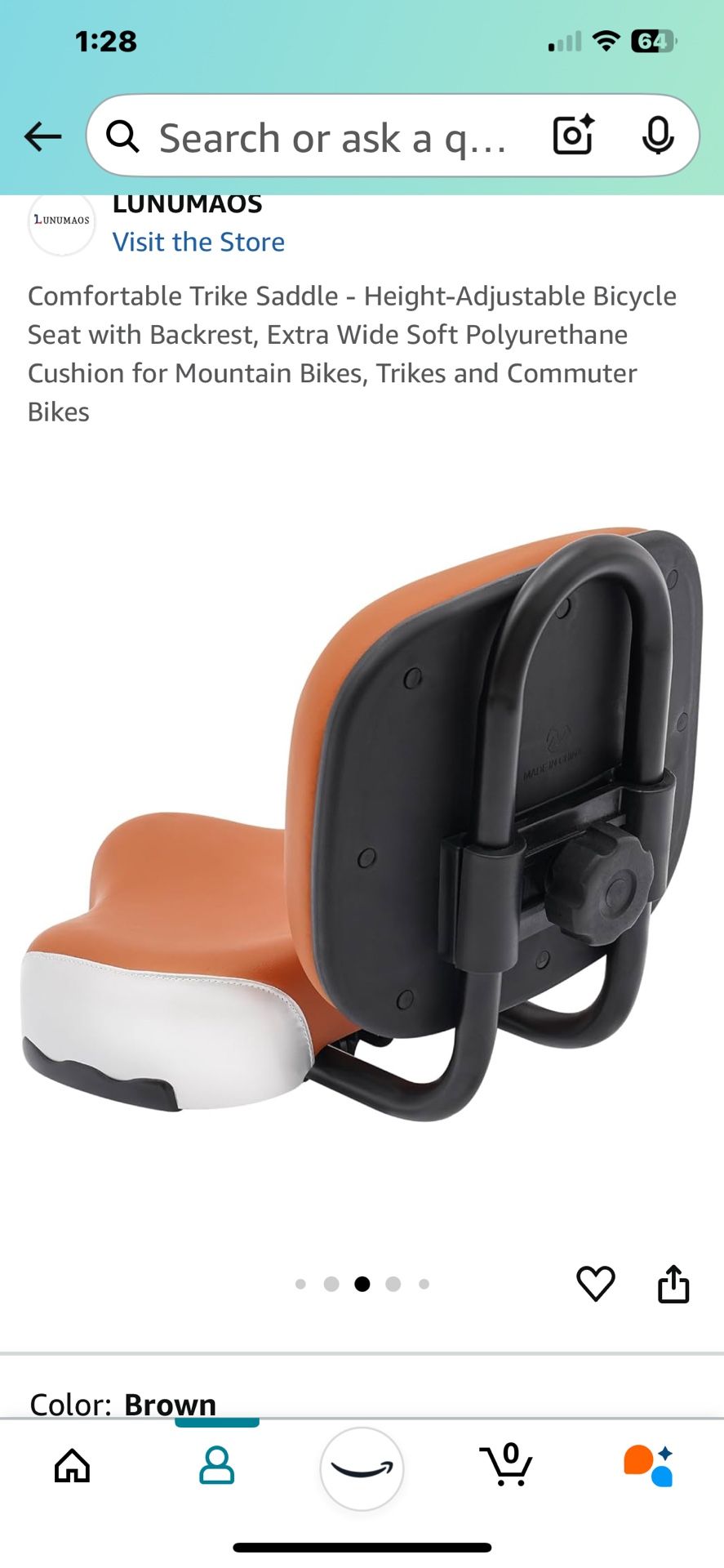 Bike Seat New