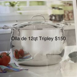 Olla De 12 Tri Ply