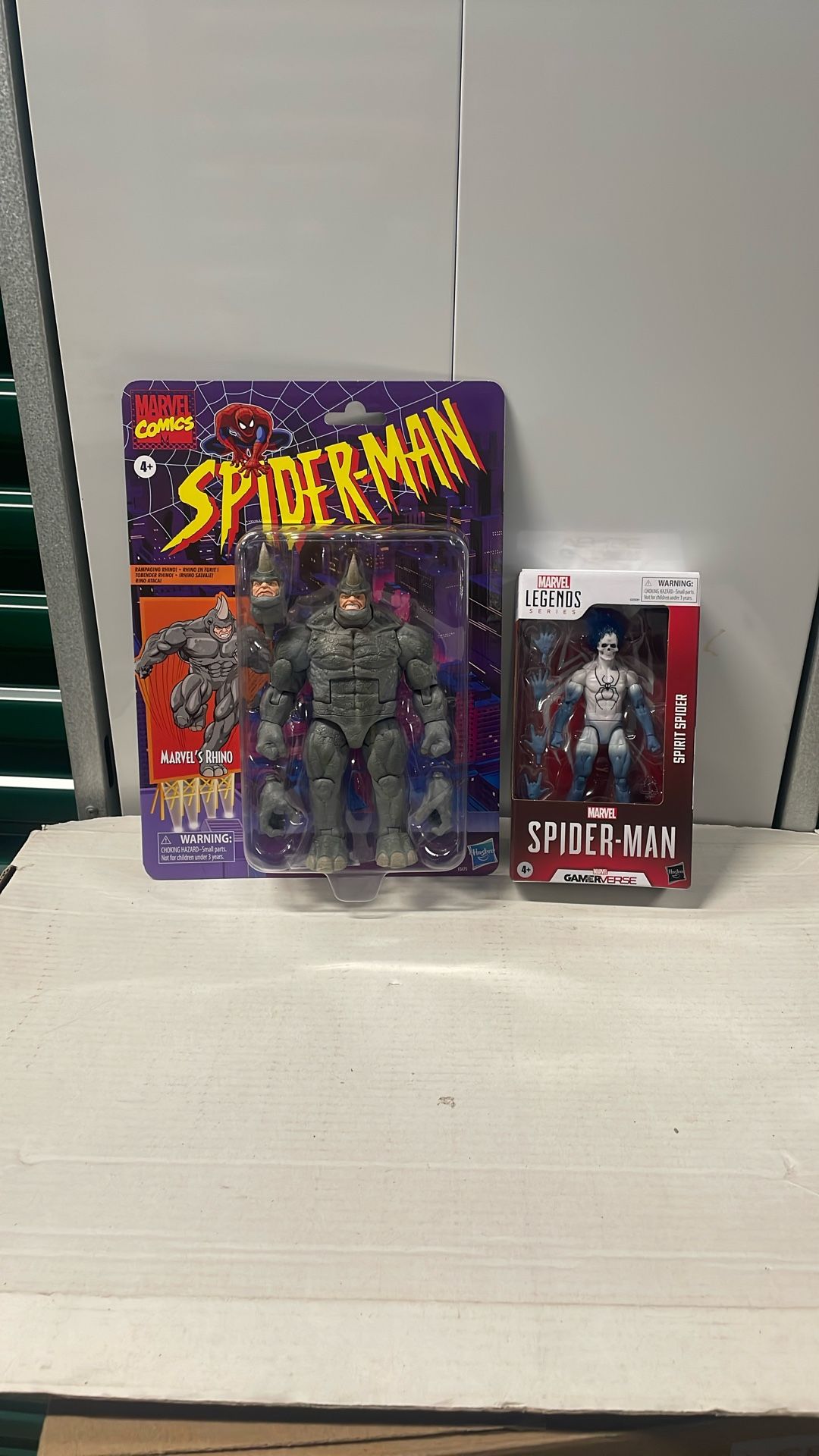 Marvel/ Marvel Comics/ Marvel Legends/ Gamerverse/ Spider Man/ Rhino/ Spirit Spider