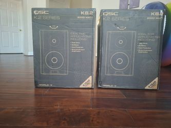 QSC K8.2 K.2 Series Powered Loudspeakers
