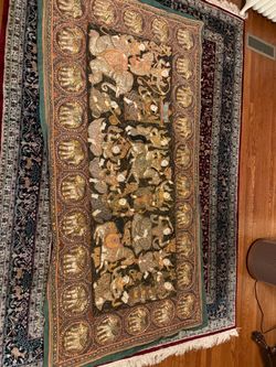 Vintage Burmese tapestry