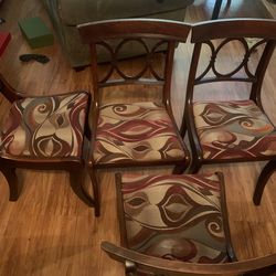 4 dining room chairs