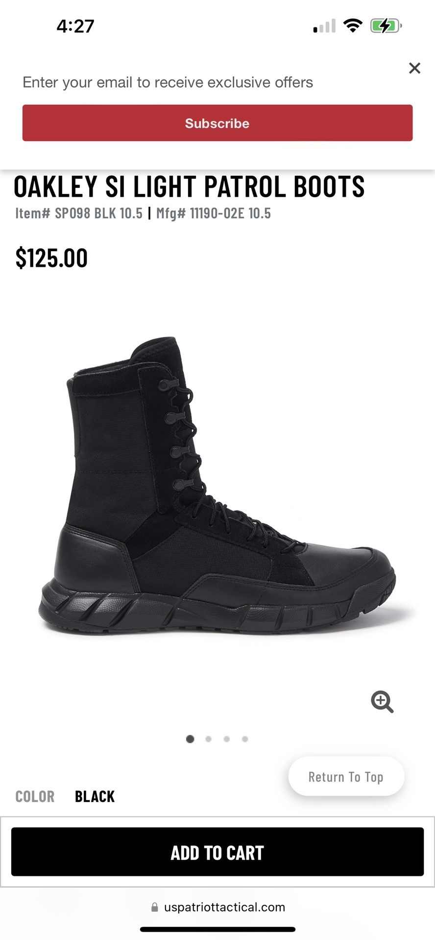 Oakley SI light Patrol Boots for Sale in Riverside CA OfferUp