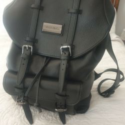 Mario Valentino Leather Backpacks