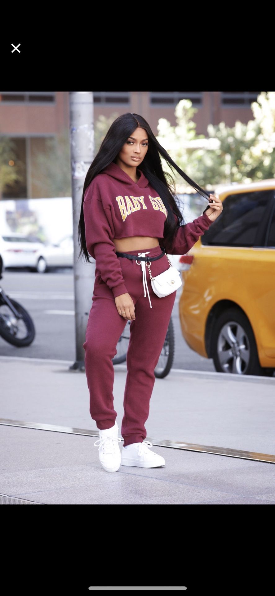 Baby girl fashionnova sweat suit !❤️