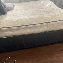 Queen Matress Queen Bed Frame And Queen Box All Included
