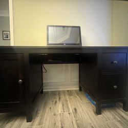 Espresso Wooden Desk