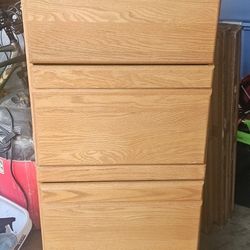 Wood Filing Cabinet