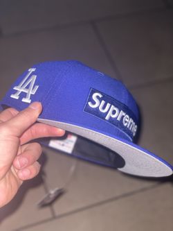 Supreme New Era Box Logo Dodgers 7 1/4 Supreme New Era Box Logo Dodgers 7 1/4