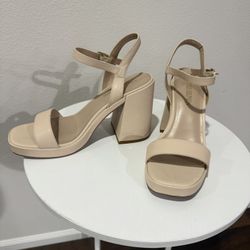 DREAM PAIRS Heels for Women Block Chunky Platform High Heels Open Toe GISELLE Fashion Wedding Party Evening Prom Dance Ankle Strap Dress Pump Sandals 