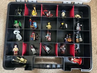 22 New Custom Lego Minifigures with case