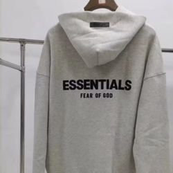 esentials hoodie medium and large