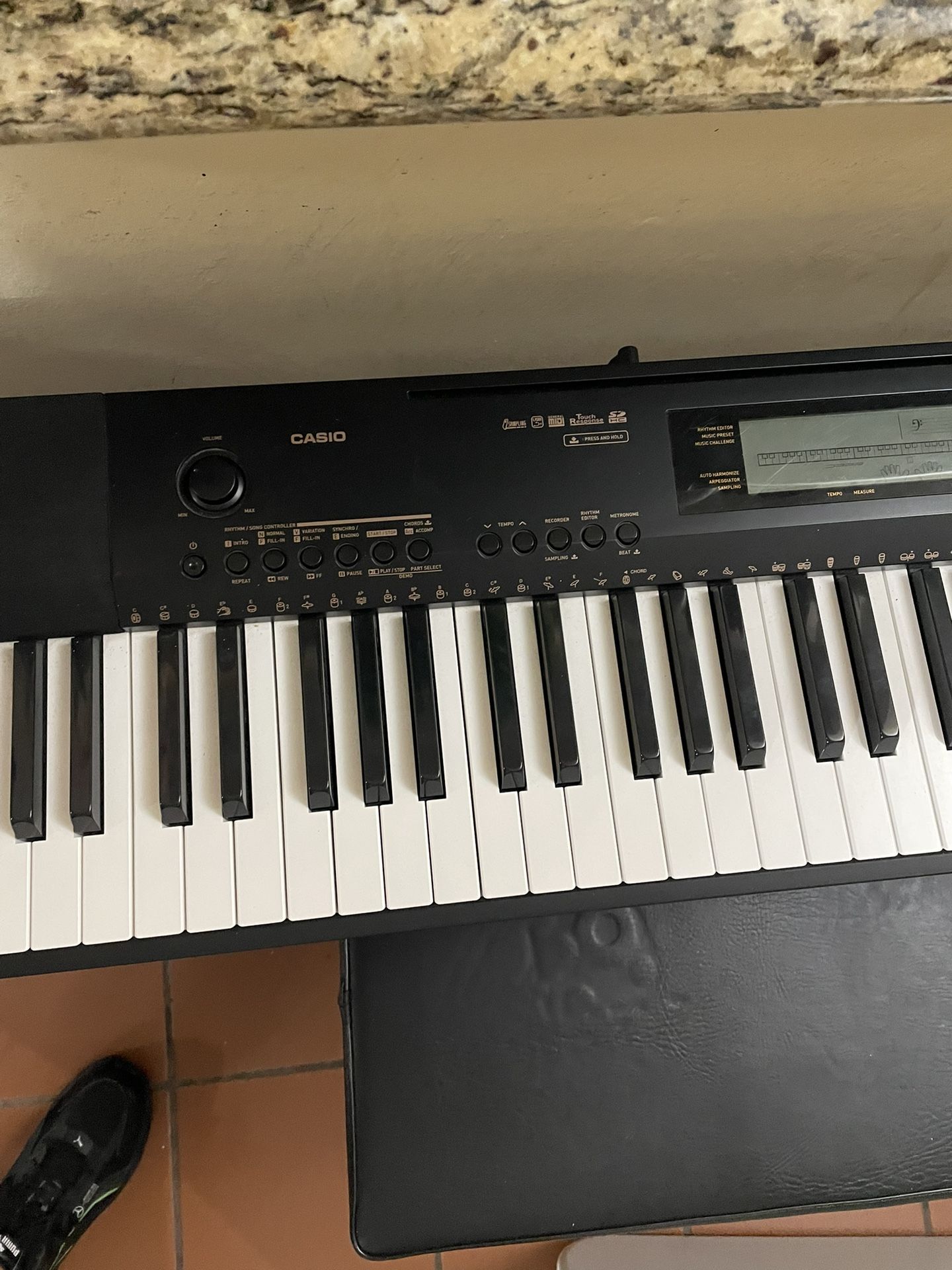 Piano, Without Chair.