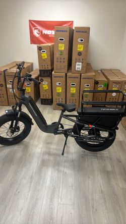Brand new cargo e-bike for children - family ebike