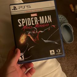 SPIDER MAN PS5 LAUNCH EDITION MILES MORALES 