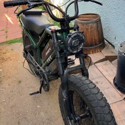 Raev E-bike 55mph! 1800