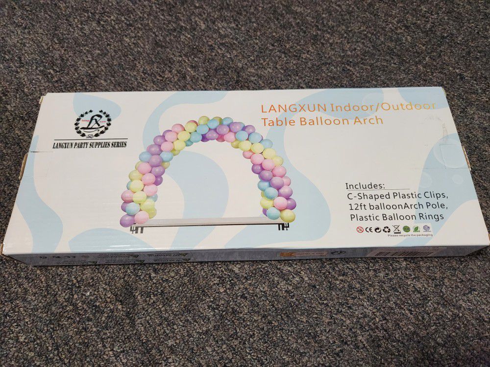 Table Balloon Arch Kit 12ft