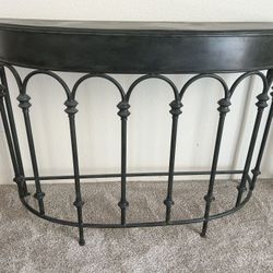 Metal Decorative Accent/console Table