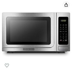 BROKEN BLACK+DECKER EM036AB14 Digital Microwave Oven 