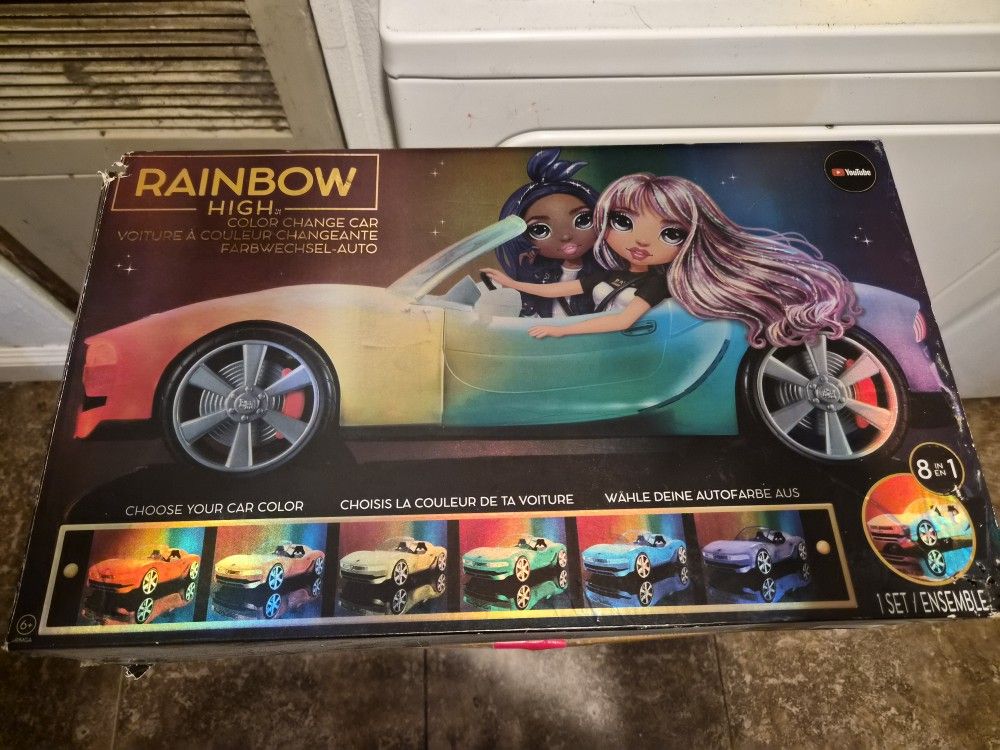 Rainbow High Car