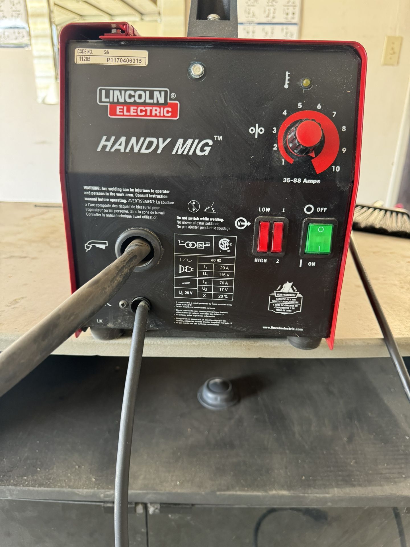 Lincoln Handy MIG Welder