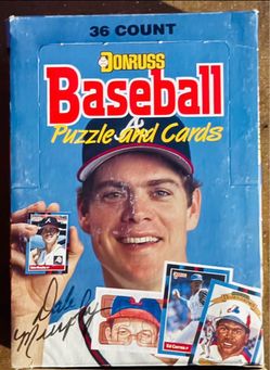 Donruss Vintage 1988 Baseball Unopened 36ct. Wax Packs. Complete. Brand New. SALE $20.00 Last Box Available