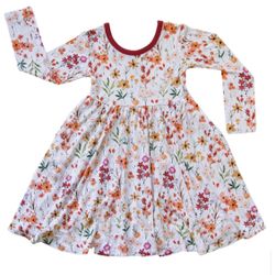 Kids Bamboo Twirl Dress